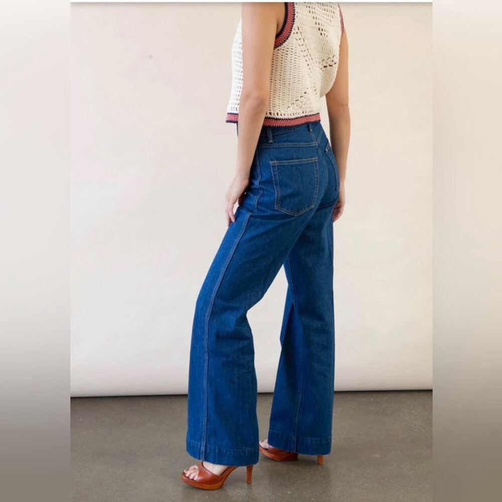 NWT RE/DONE 70s Pocket Wide Leg SZ 29